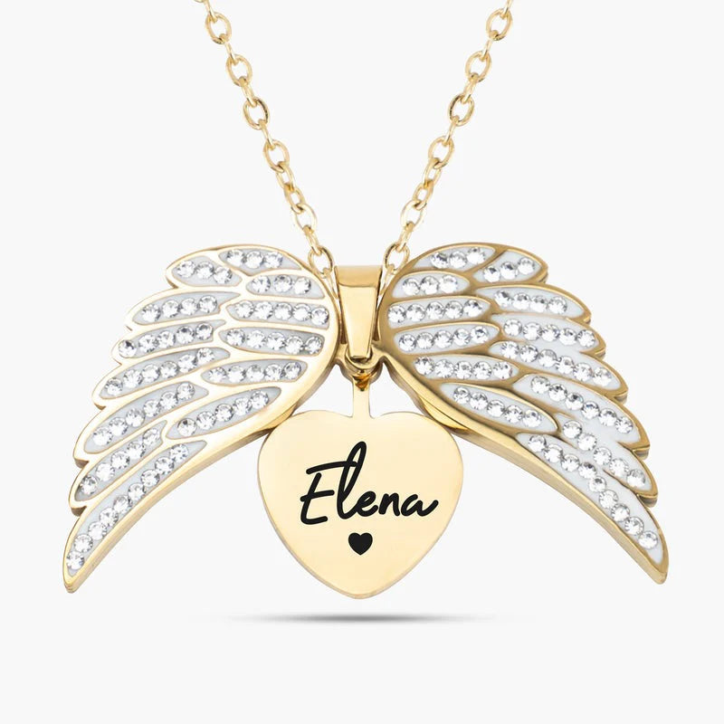 Lucky angel necklace