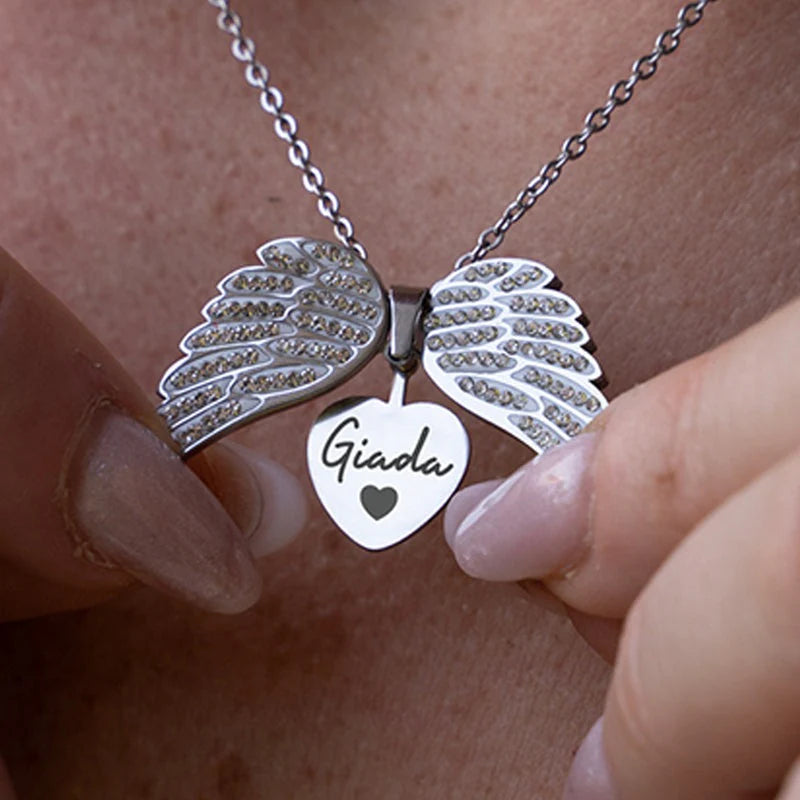 Lucky angel necklace