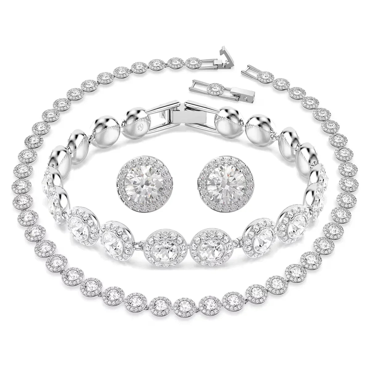 Silver jewellery set